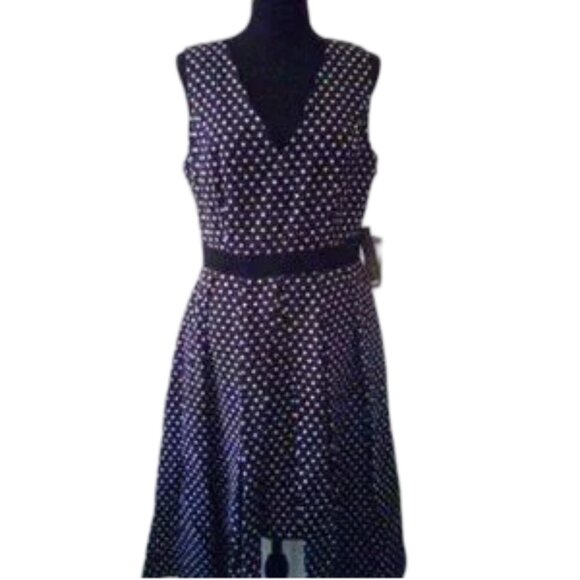 EVA MENDEZ Black and White dress - Picture 1 of 4